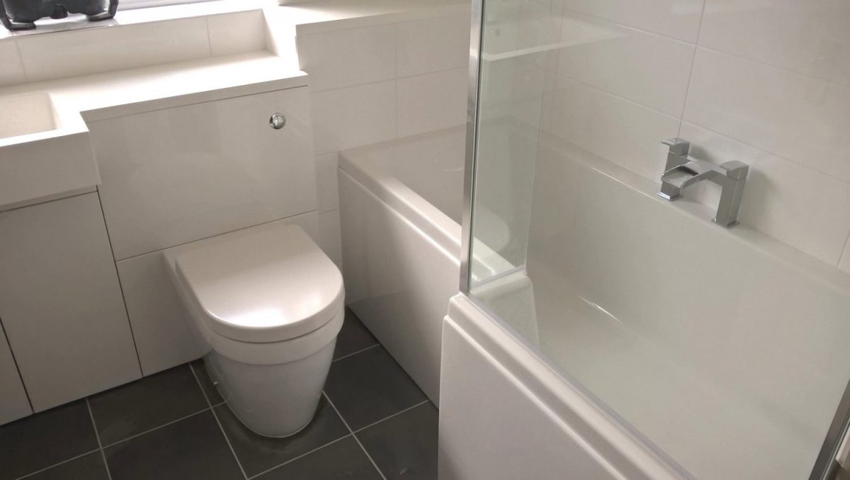 Bathroom Refit with Polymarble Surface Wellington Terry James