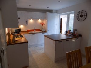 Finished kitchen